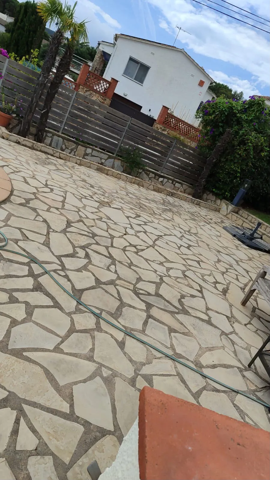 Pavimento de piedra