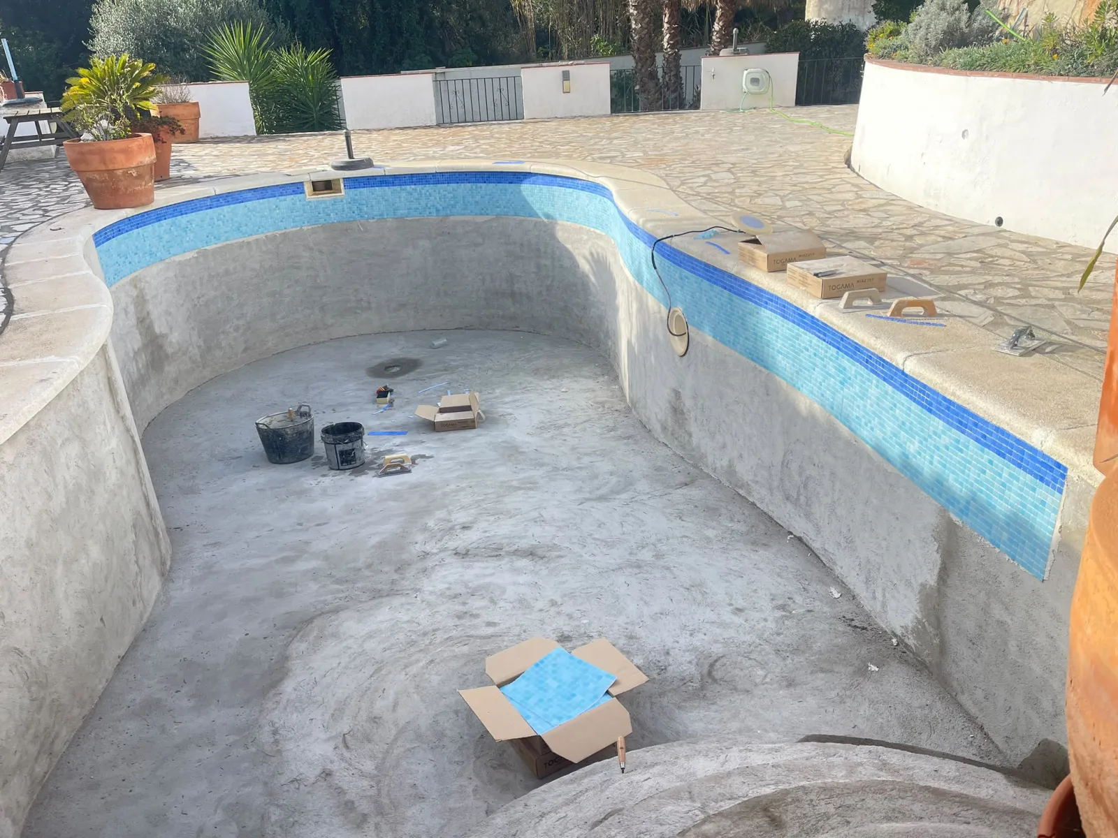 Rehabilitación de piscina