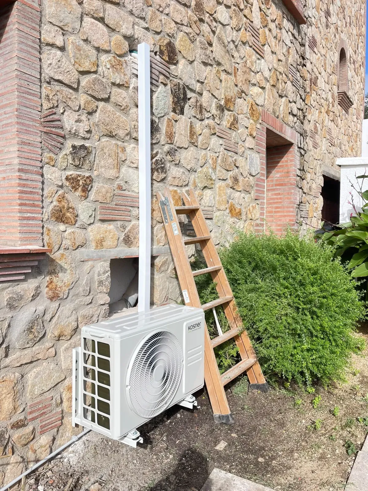 Instalación de aire acondicionado