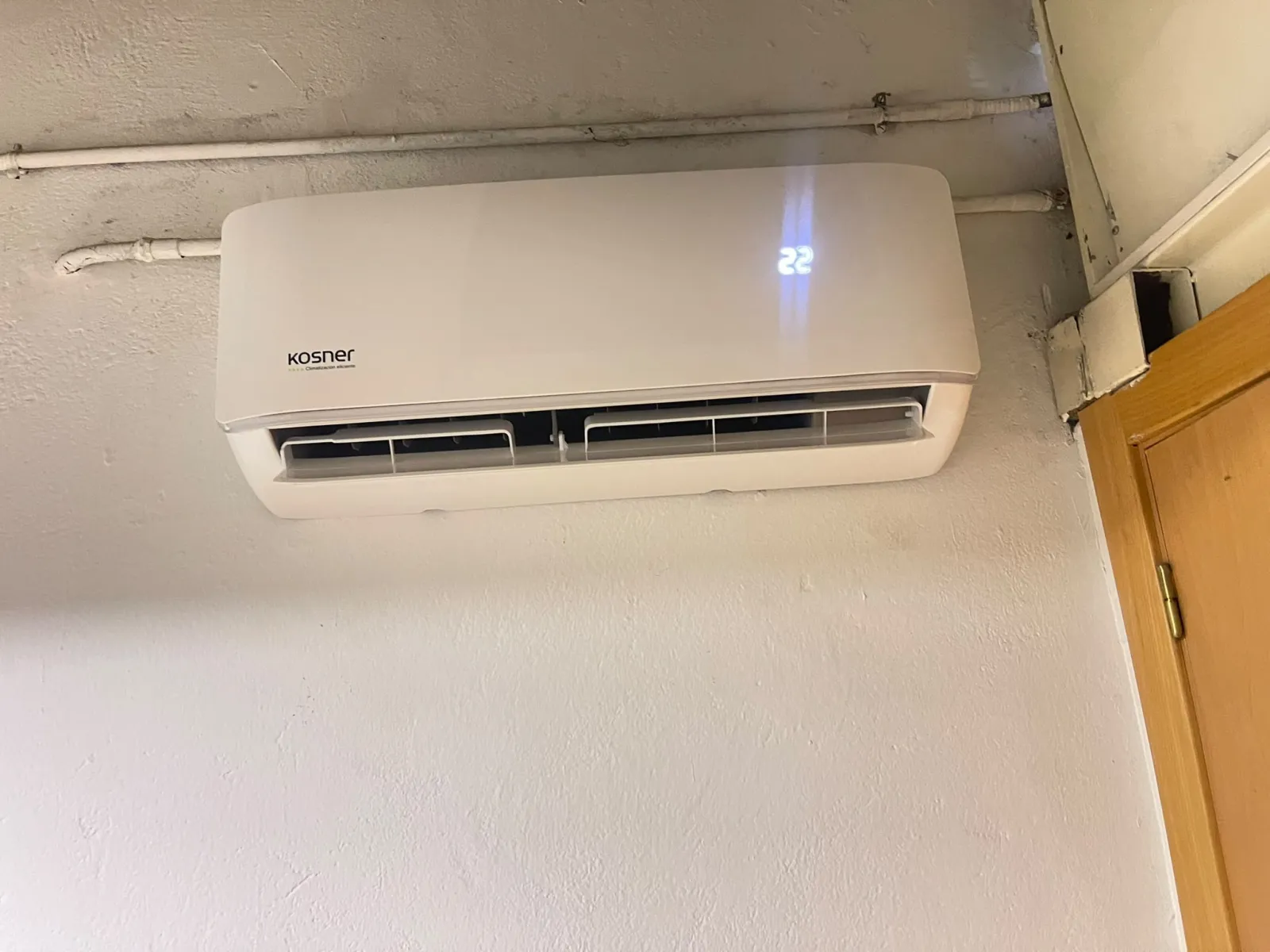 Instalación de aire acondicionado
